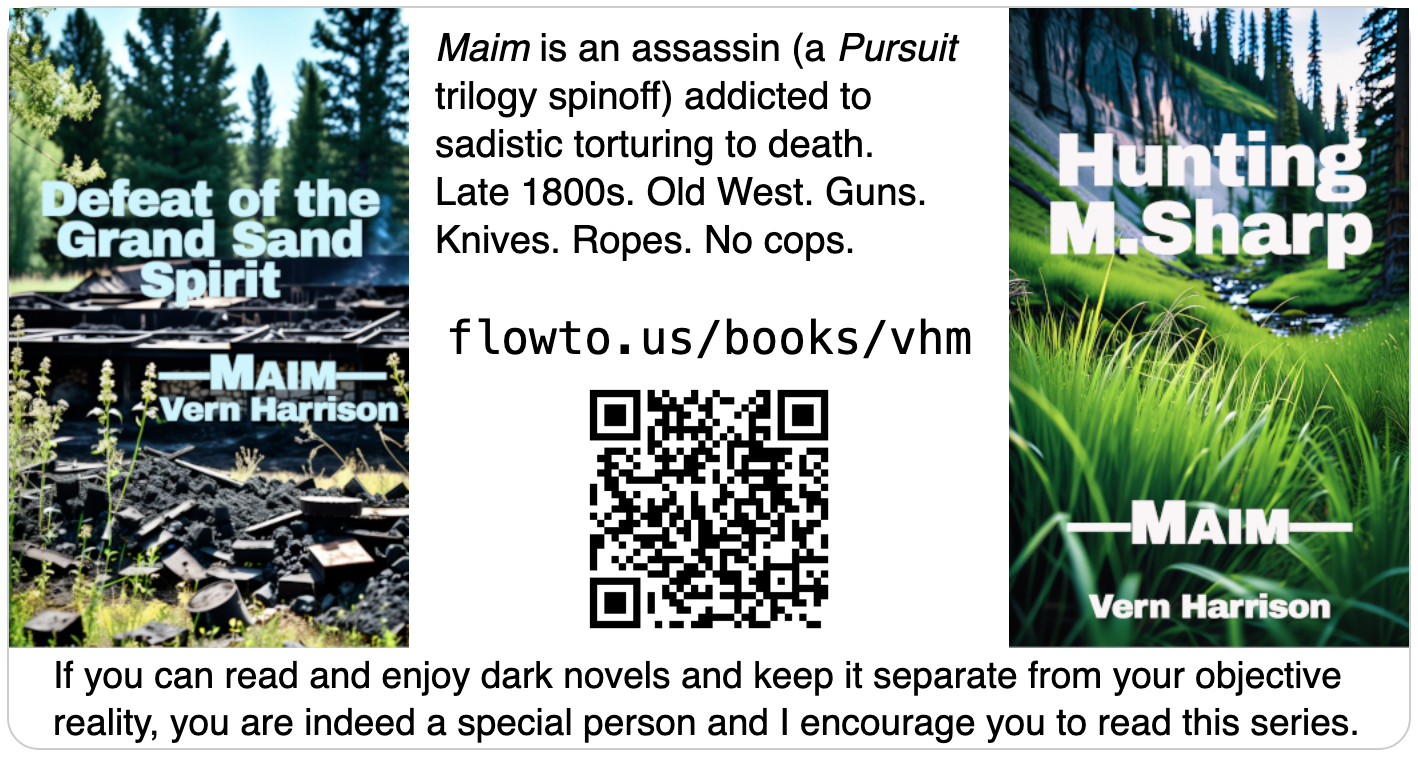 Maim novel series description